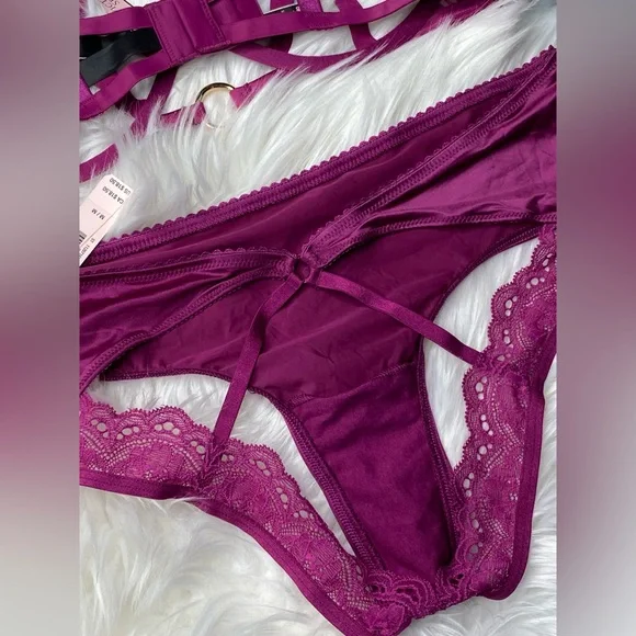 NWT Victoria’s Secret Cutout Bra and Matching Panties - Picture 5 of 7